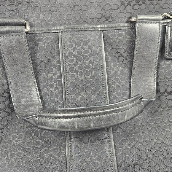 Coach "Hudson" Canvas Commuter Bag - Picture 5 of 6